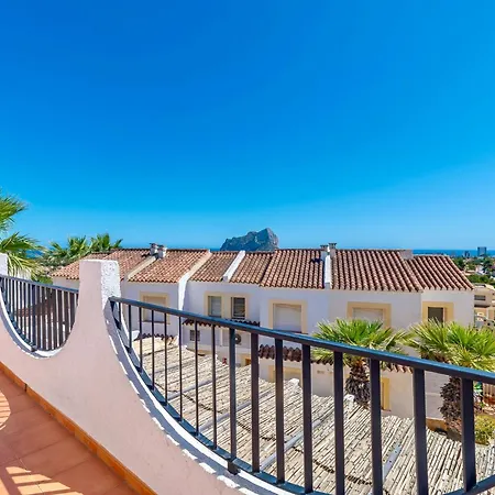 Casa Flora Con Piscinas En Apartamento Calpe