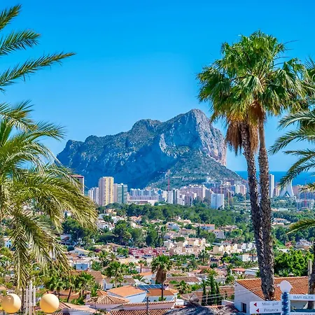 Casa Flora Con Piscinas En Apartamento Calpe